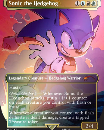 Sonic the Hedgehog (Rainbow Foil)