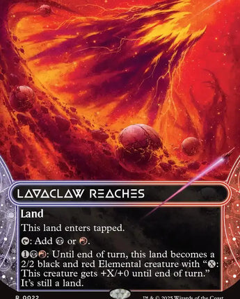 Lavaclaw Reaches (0022) (Borderless)