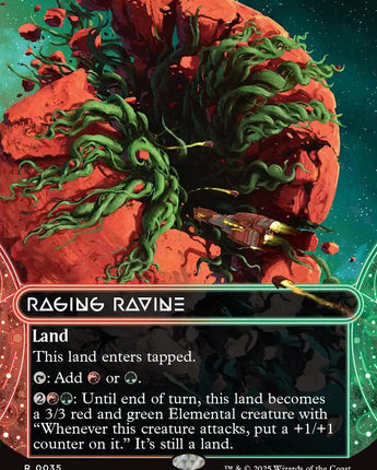 Raging Ravine (0035) (Borderless)