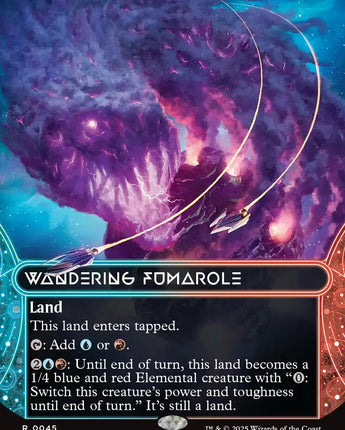 Wandering Fumarole (0045) (Borderless)