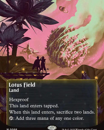 Lotus Field (0068) (Borderless)
