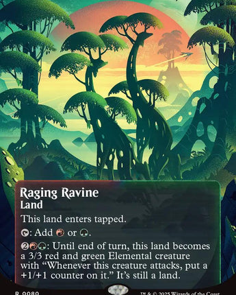 Raging Ravine (0080) (Borderless)