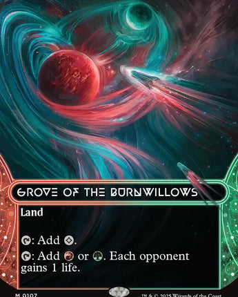 Grove of the Burnwillows (0107) (Borderless) (Galaxy Foil)