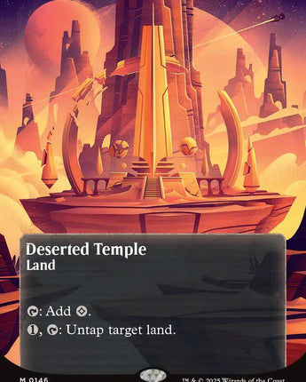 Deserted Temple (0146) (Borderless) (Galaxy Foil)