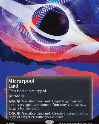 Mirrorpool (0162) (Borderless) (Galaxy Foil)
