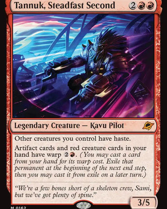 Tannuk, Steadfast Second