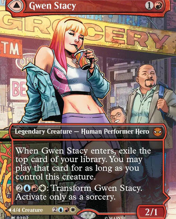 Gwen Stacy (0202) (Borderless)