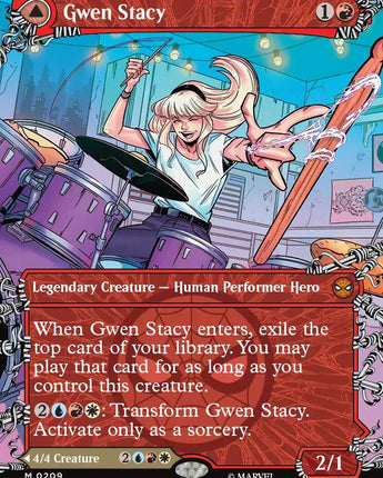 Gwen Stacy (0209) (Borderless)