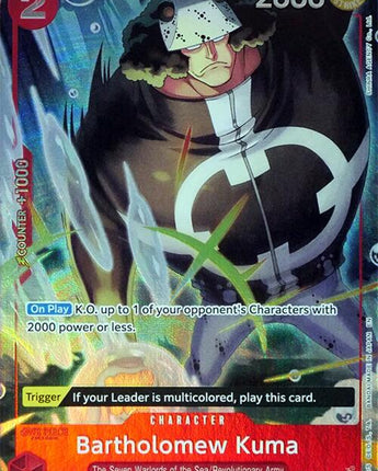 Bartholomew Kuma (Seven Warlords of the Sea Binder Set)
