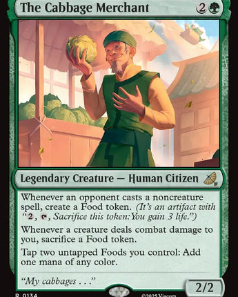 The Cabbage Merchant