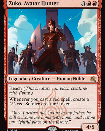Zuko, Avatar Hunter (0246)