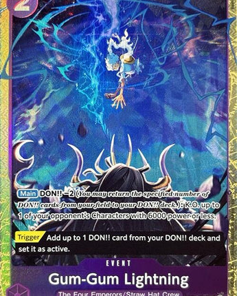 Gum-Gum Lightning (Premium Card Collection -Best Selection Vol. 4-)
