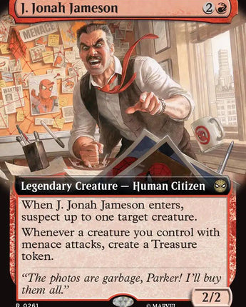 J. Jonah Jameson (Extended Art)