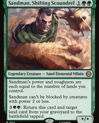 Sandman, Shifting Scoundrel