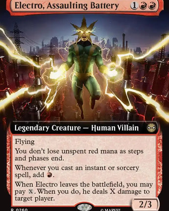 Electro, Assaulting Battery (Extended Art)