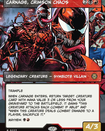 Carnage, Crimson Chaos (Borderless)