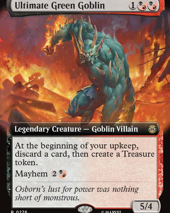 Ultimate Green Goblin (Extended Art)