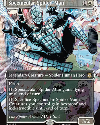 Spectacular Spider-Man (0237) (Borderless) (Textured Foil)