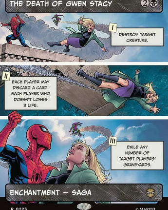 The Death of Gwen Stacy (Borderless)