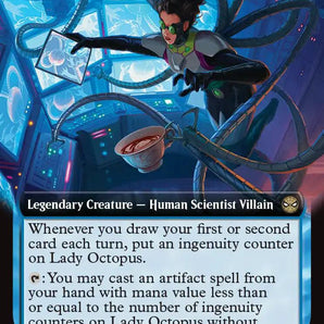 Lady Octopus, Inspired Inventor (Extended Art)