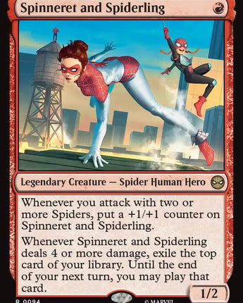 Spinneret and Spiderling