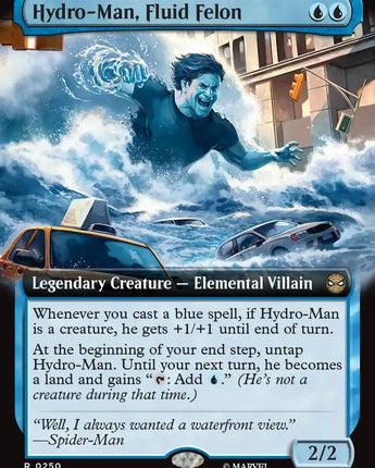 Hydro-Man, Fluid Felon (Extended Art)