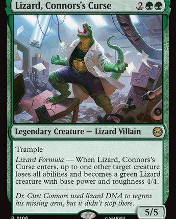 Lizard, Connors's Curse