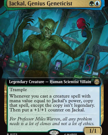 Jackal, Genius Geneticist (Extended Art)