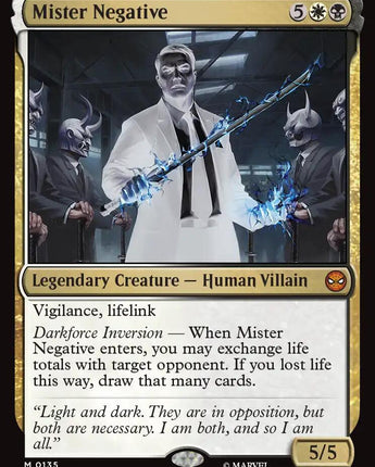 Mister Negative