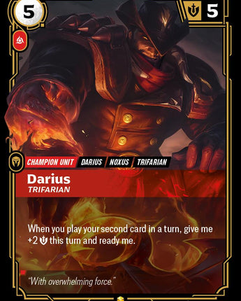 Darius - Trifarian (Alternate Art)
