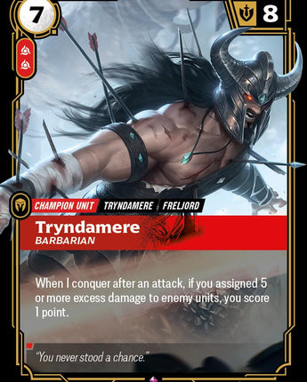 Tryndamere - Barbarian