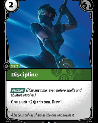 Discipline
