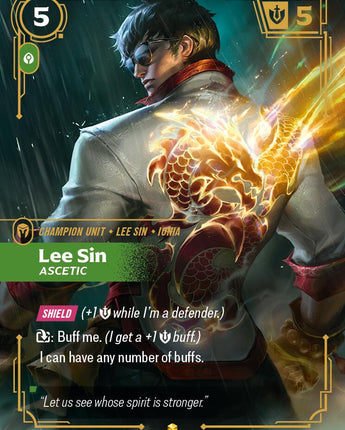 Lee Sin - Ascetic (Alternate Art)
