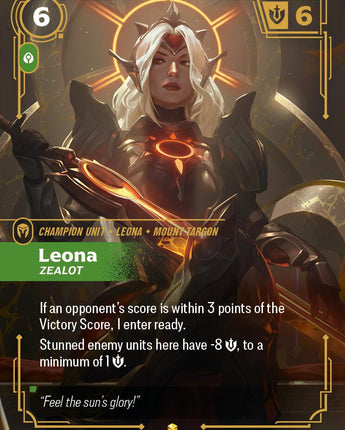 Leona - Zealot (Alternate Art)