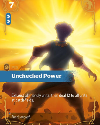 Unchecked Power