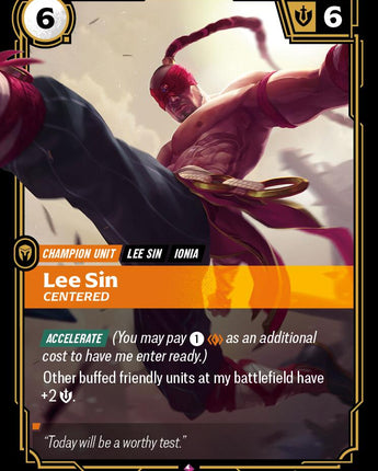 Lee Sin - Centered