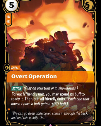 Overt Operation