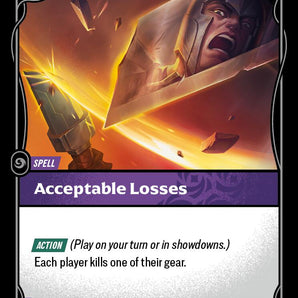 Acceptable Losses