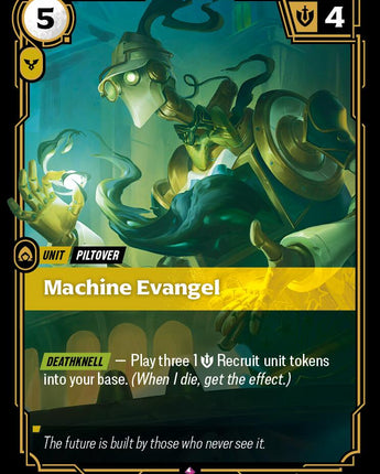 Machine Evangel