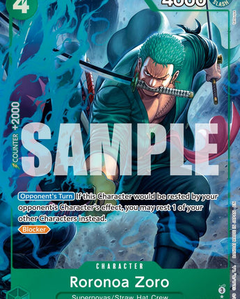 Roronoa Zoro - PRB02-006 (Alternate Art)