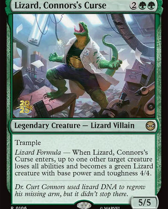 Lizard, Connors's Curse