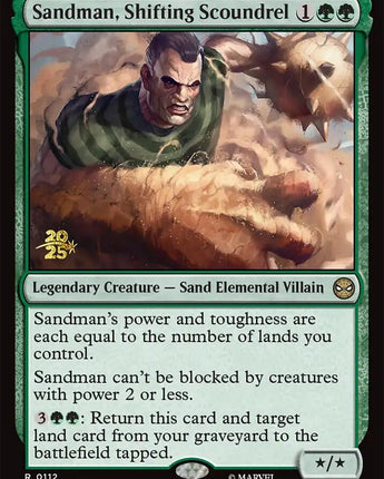 Sandman, Shifting Scoundrel