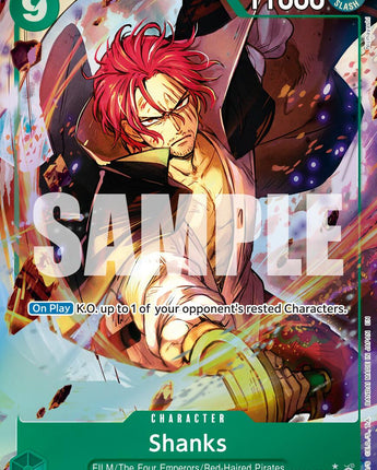 Shanks - ST16-004 (Alternate Art)