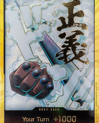 DON!! Card (Smoker) (Gold)