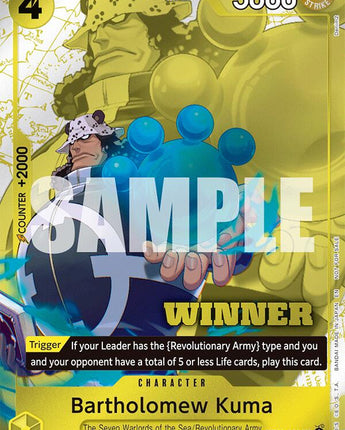 Bartholomew Kuma (Winner Pack 2025 Vol. 4)
