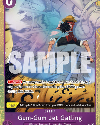 Gum-Gum Jet Gatling (Alternate Art)