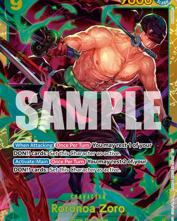 Roronoa Zoro - OP06-118 (Reprint)