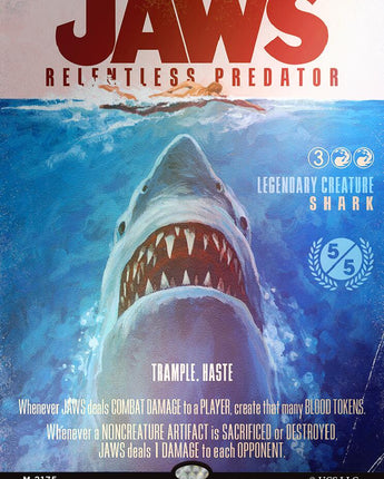 Jaws, Relentless Predator (Rainbow Foil)