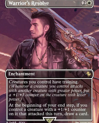 Warrior's Resolve (Borderless)
