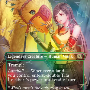 Tifa Lockhart (Borderless) (Chocobo Track Foil)